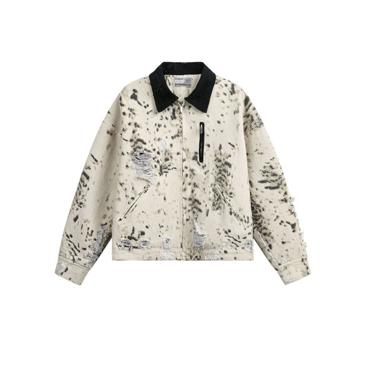 Chaqueta Pesada Estilo Retro Americano Corte Limpio - Image 29