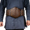 Cinturón Ancho Estilo Vikingo Nórdico con Relieve