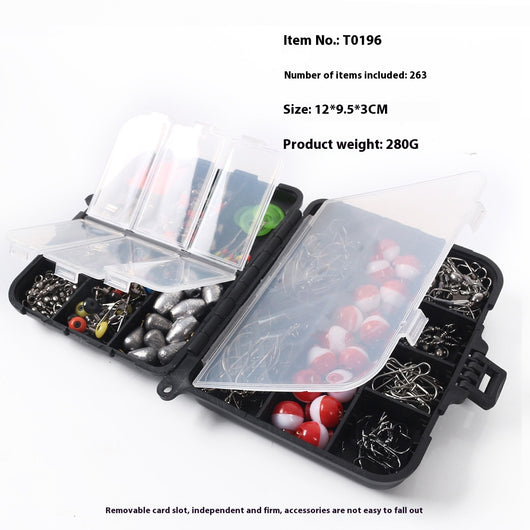 Kit Completo de 263 Piezas de Plomos de Cobre para Pesca - Image 15