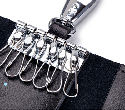 Estuche de Cuero para Llaves Multifuncional para Hombre - Image 9