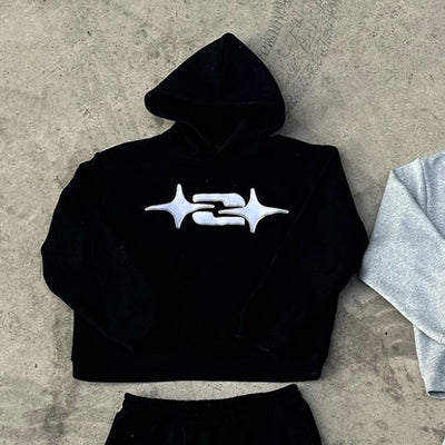 Sudadera Hip-hop Retro Casual para Otoño e Invierno - Image 6