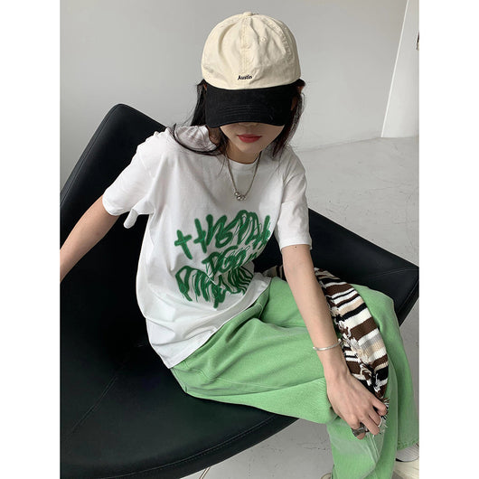Playera Corta Creativa con Diseño Personalizado para Mujer - Image 10