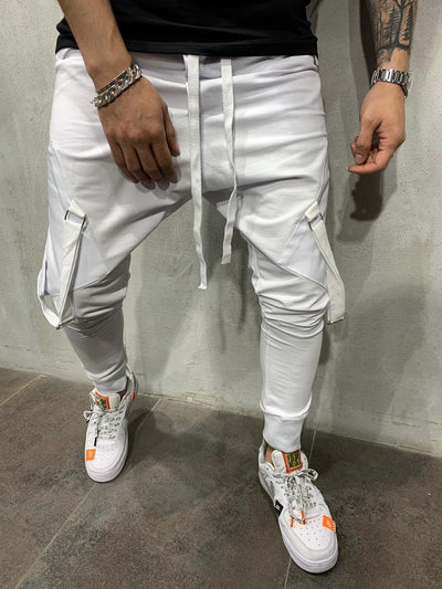 Pantalones de chándal para hombre con cordón ajustable - Image 5