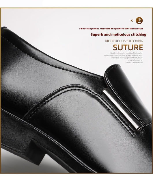 Zapatos Formales de Cuero con Punta Afilada para Hombre - Image 15