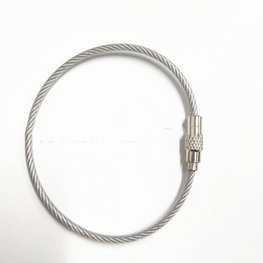 Etiquetador de Acero Inoxidable Recubierto con Anillo de Alambre - Image 7