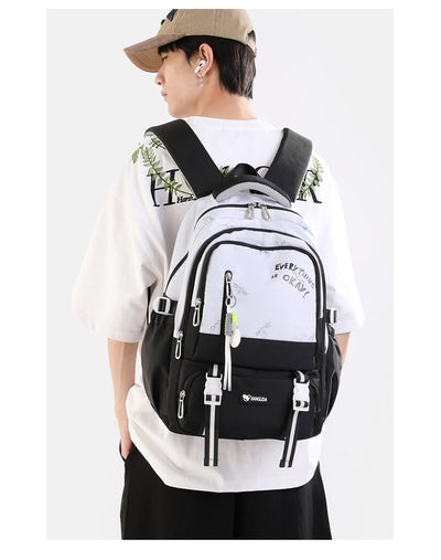 Mochila Escolar de Gran Capacidad Ligera y Moderna - Image 11
