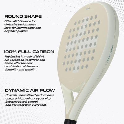 Raqueta de Tenis Profesional Cage Carbon - Image 8