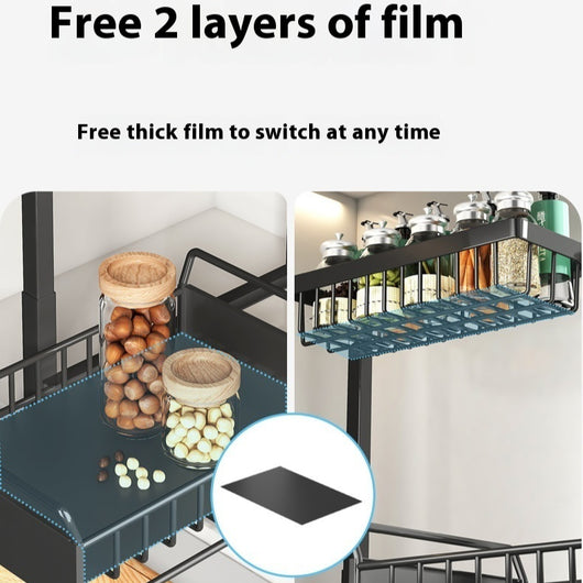 Organizador Extraíble para Fregadero con Estantes Ajustables y Almacenamiento Multiuso - Image 14