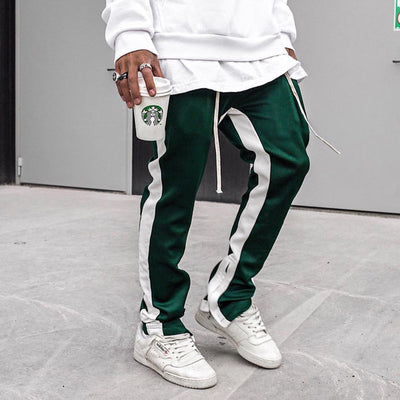 Pantalones Deportivos para Hombre con Bolsillos Laterales y Cierre - Image 8