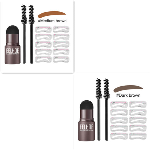 Set de Moldes para Cejas con Polvo de Maquillaje - Image 12