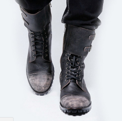 Botas de Hombre Otoño Invierno Estilo Europeo Americano - Image 7