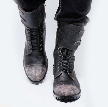 Botas de Hombre Otoño Invierno Estilo Europeo Americano - Image 7
