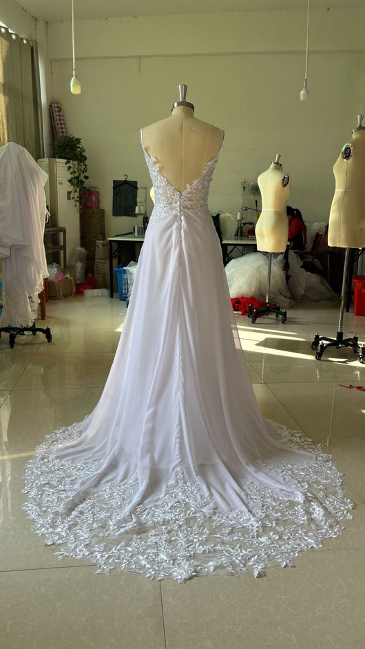 Vestido de Novia Sirena con Encaje y Satén Premium - Image 6
