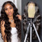 Peluca Frontal Onda Profunda 13x4 Encaje Transparente Cabello Humano