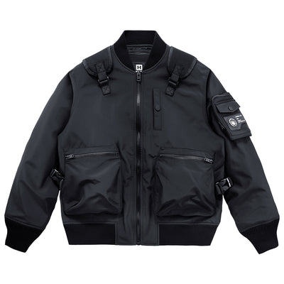 Chaqueta Funcional para Hombre Primavera Otoño con Múltiples Bolsillos - Image 3