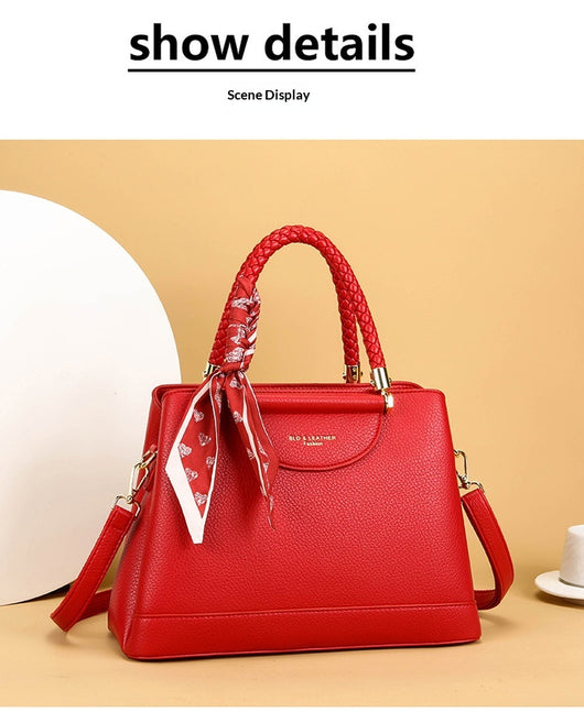 Bolso Tote Crossbody de Lujo Retro con Gran Capacidad para Mujer - Image 20