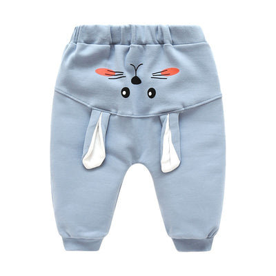 Pantalones Protectores de Cintura Alta para Bebé - Primavera y Otoño - Image 3