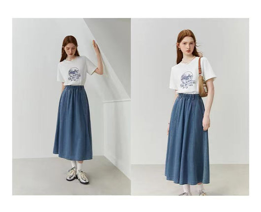 Blusa Estampada de Hombros Anchos y Manga Corta - Image 10