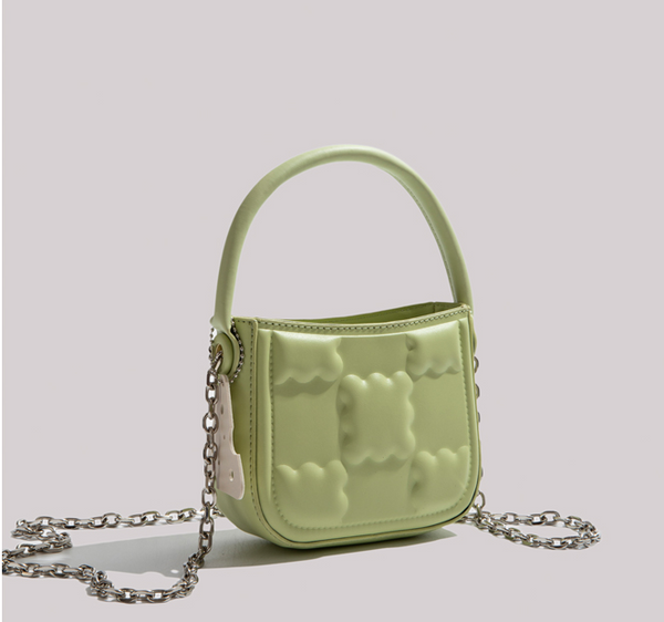 Bolso de Hombro Asimétrico Cuadrado Pequeño para Mujer
