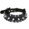 Personalized Punk Leather Collar Necklace Simple And Fashionable Negro H