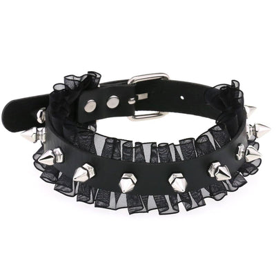 Collar Punk de Cuero Personalizado - Diseño Minimalista y Moderno - Image 25