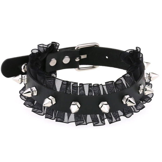 Collar Punk de Cuero Personalizado - Diseño Minimalista y Moderno - Image 25