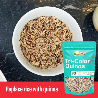 Tripack de Quinuas Karavansay – Negra, Roja y Tricolor - Tekeno