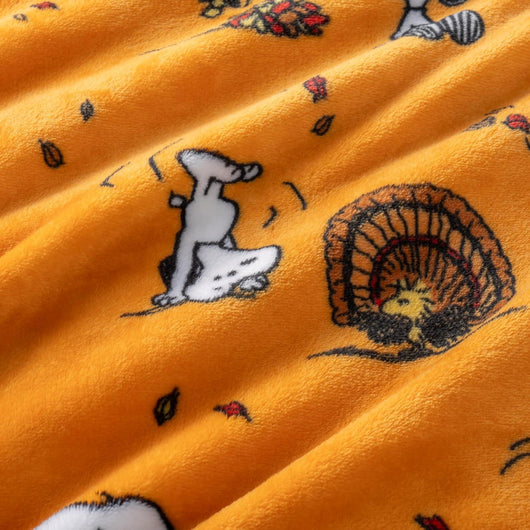 Cobija de felpa Peanuts Velvet Loft Snoopy 140 x 178 cm – Diseño The Flying Ace, oficial y ultra suave - Tekeno