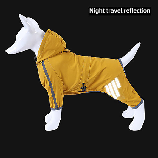 Impermeable para Perros con Capucha y Reflectantes - Chaqueta Lluvia Ligera - Image 15