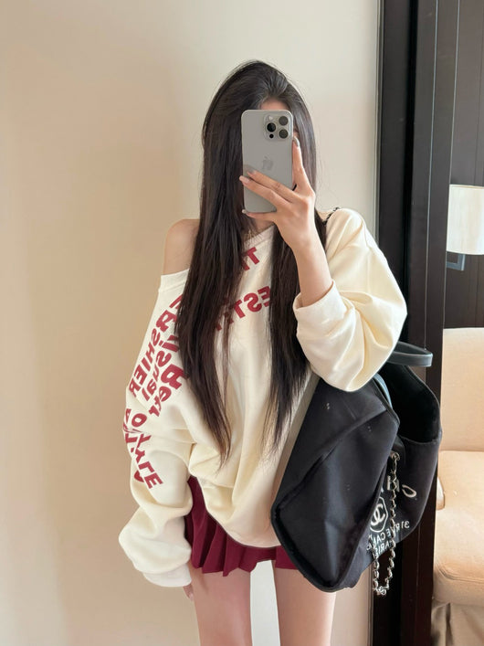 Sudadera Gris con Estampado American Hot Girl - Image 16