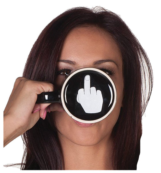 Taza de Cerámica con Mensaje Irónico - Diseño Moderno - Image 2