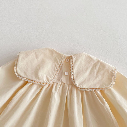 Vestido Infantil Coreano con Bordado de Conejo Animado - Image 14