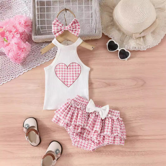 Conjunto Elegante de Dos Piezas para Niña: Chaleco Acolchado y Vestido Corto