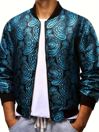 Chaqueta Casual para Hombre con Cuello Alzado Moderno - Image 8
