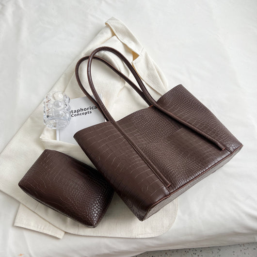 Bolso Tote Retro de Gran Capacidad para el Día a Día - Image 10