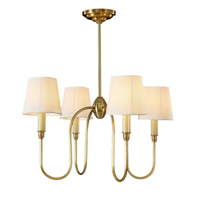 Lámpara de Techo de Cobre Elegante para Sala, Comedor y Dormitorio - Image 9