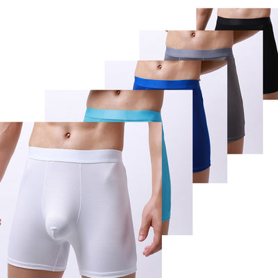 Bóxers Largos Transpirables con Malla para Hombre - Comodidad Deportiva - Image 4