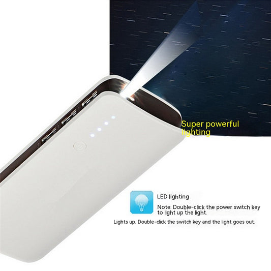 Batería Externa de Gran Capacidad con Linterna LED para Celulares - Image 2