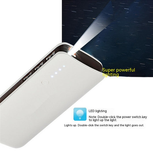 Batería Externa de Gran Capacidad con Linterna LED para Celulares - Image 2