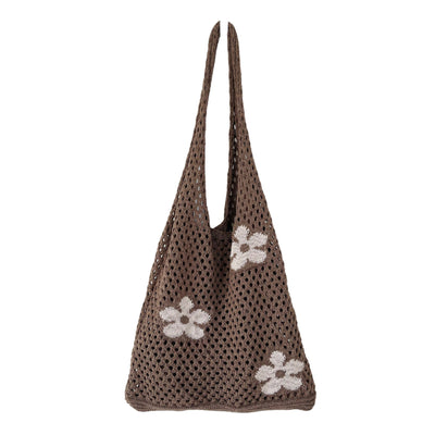 Bolsa de Hombro Mesh Calada Minimalista - Image 4