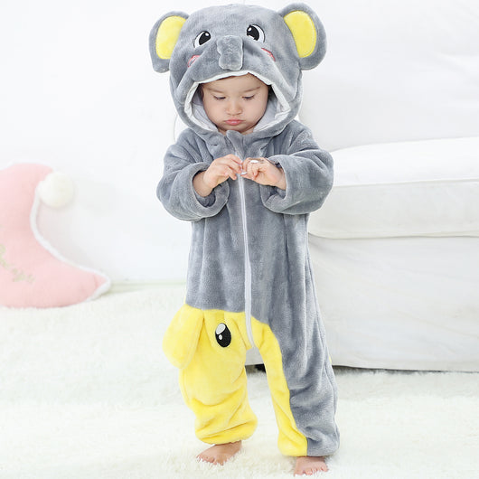 Pijama Enterizo de Franela para Bebé - Bolsa de Dormir Abrigo Otoño Invierno - Image 5