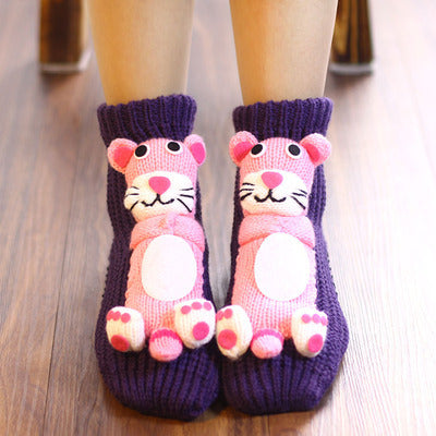 Calcetines Navideños Gruesos para Mujer - Calidez Total - Image 6