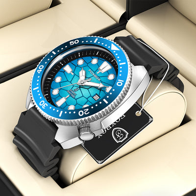 Reloj de Negocios para Hombre Cuarzo Luminoso Resistente al Agua con Bisel Rotatorio - Image 5