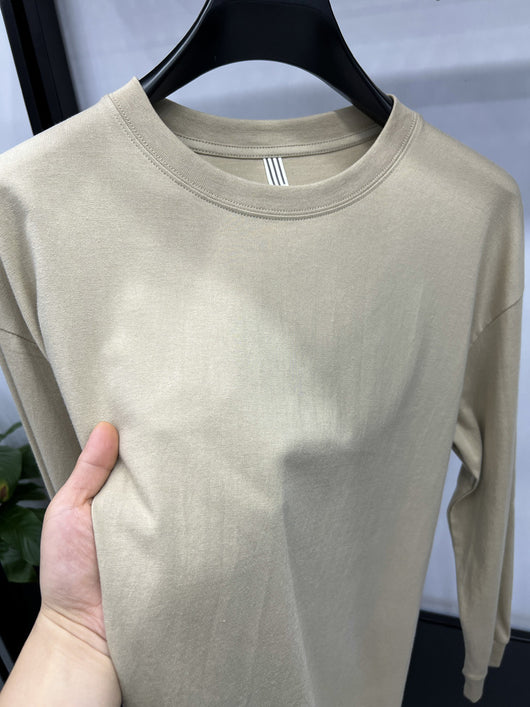 Camiseta Hombre Algodón Premium Cuello Redondo Hombro Descubierto - Image 36