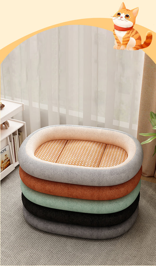 Cama Nido para Mascotas Desmontable - Uso Todo el Año con Algodón Premium - Image 13