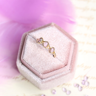 Anillo de Plata Esterlina 925 Baño Oro Rosa - Image 9
