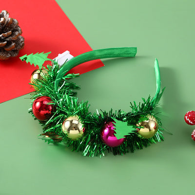 Diadema Navideña con Luces LED - Cuernos de Reno, Árbol y Copo de Nieve - Image 11