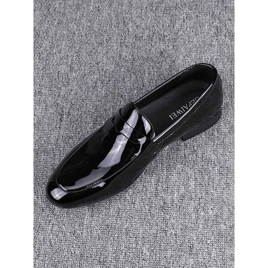 Zapatos de Cuero Slip-on Elegantes Transpirables para Negocios - Image 3