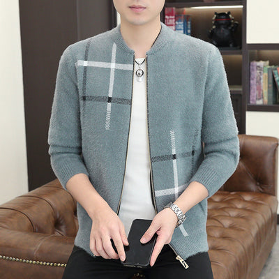Chaqueta Casual de Terciopelo Mink - Confort de Suéter con Estilo - Image 3