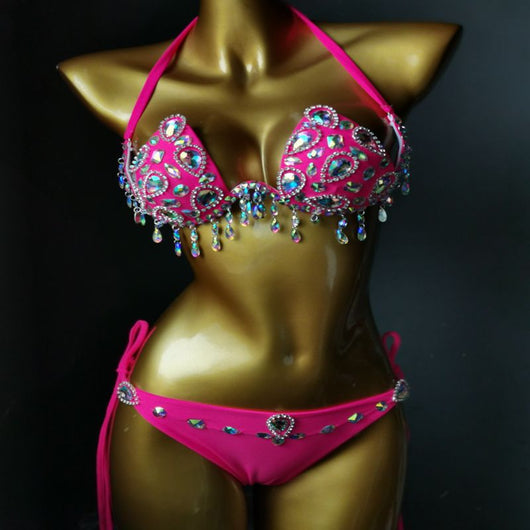 Bikini Diamante con Costuras Elegantes para Mujer - Image 9